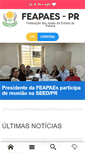 Mobile Screenshot of apaepr.org.br